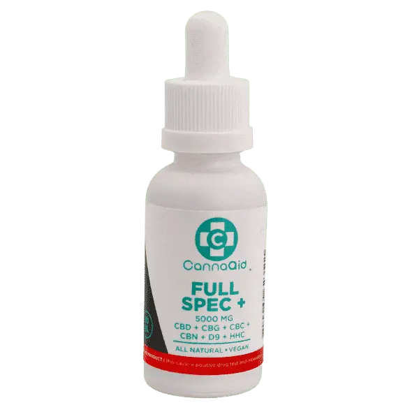 Buy Full Spectrum+ Tincture - 6 Cannabinoids 5000mg