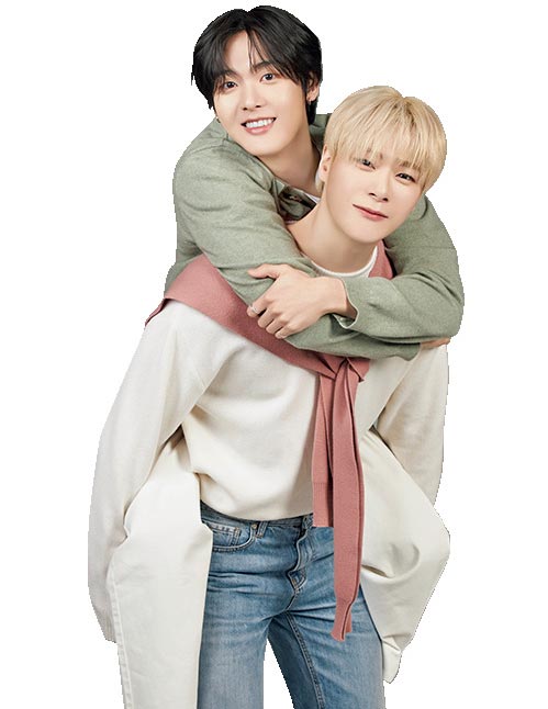 ASTROムンビンとサナに恋する予感♡ボリューム満点の写真&インタビュー