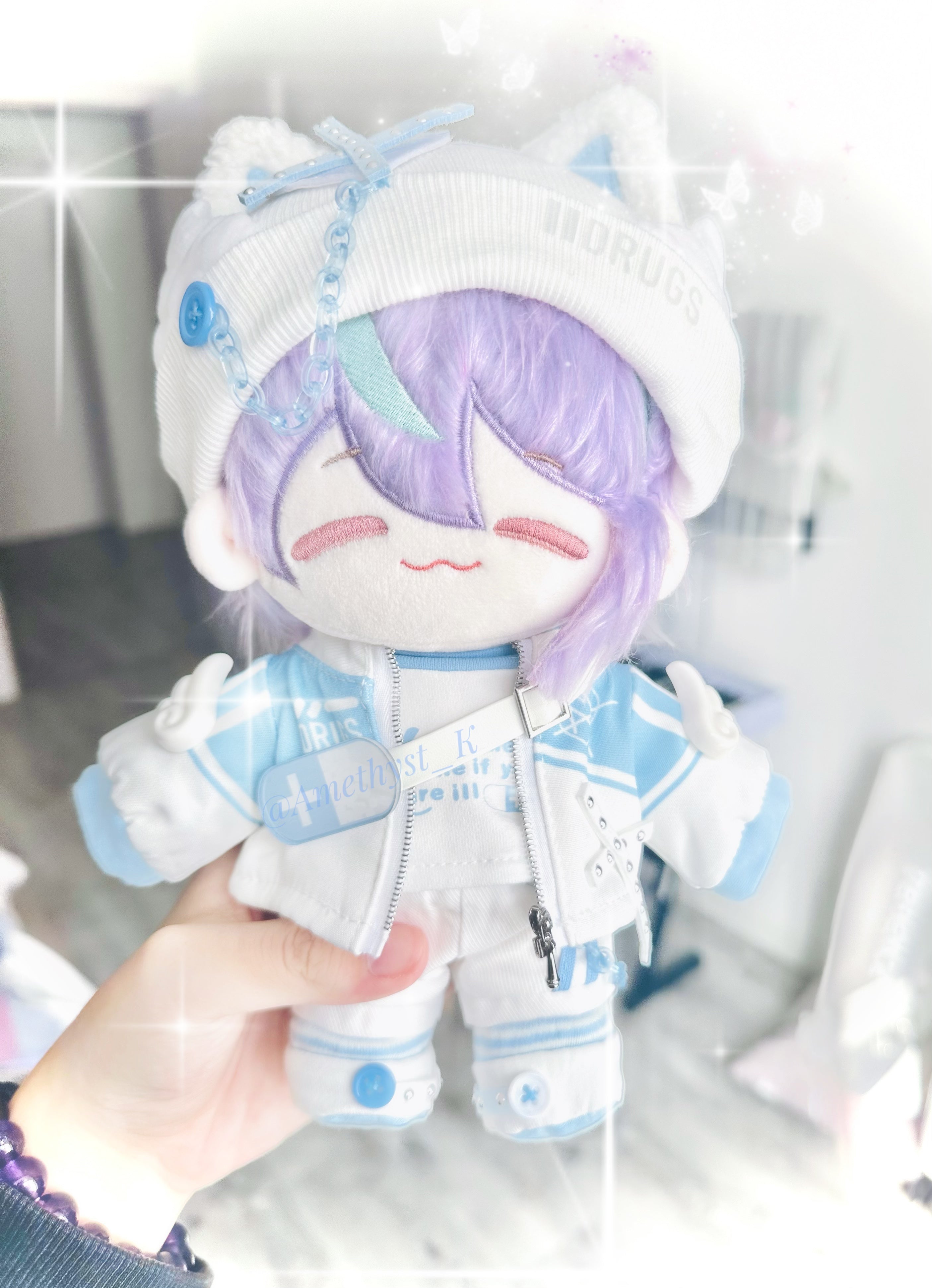 ぬい服］20cm 無属性 ぬいぐるみ用 お洋服【水色愈合】 – candymoon