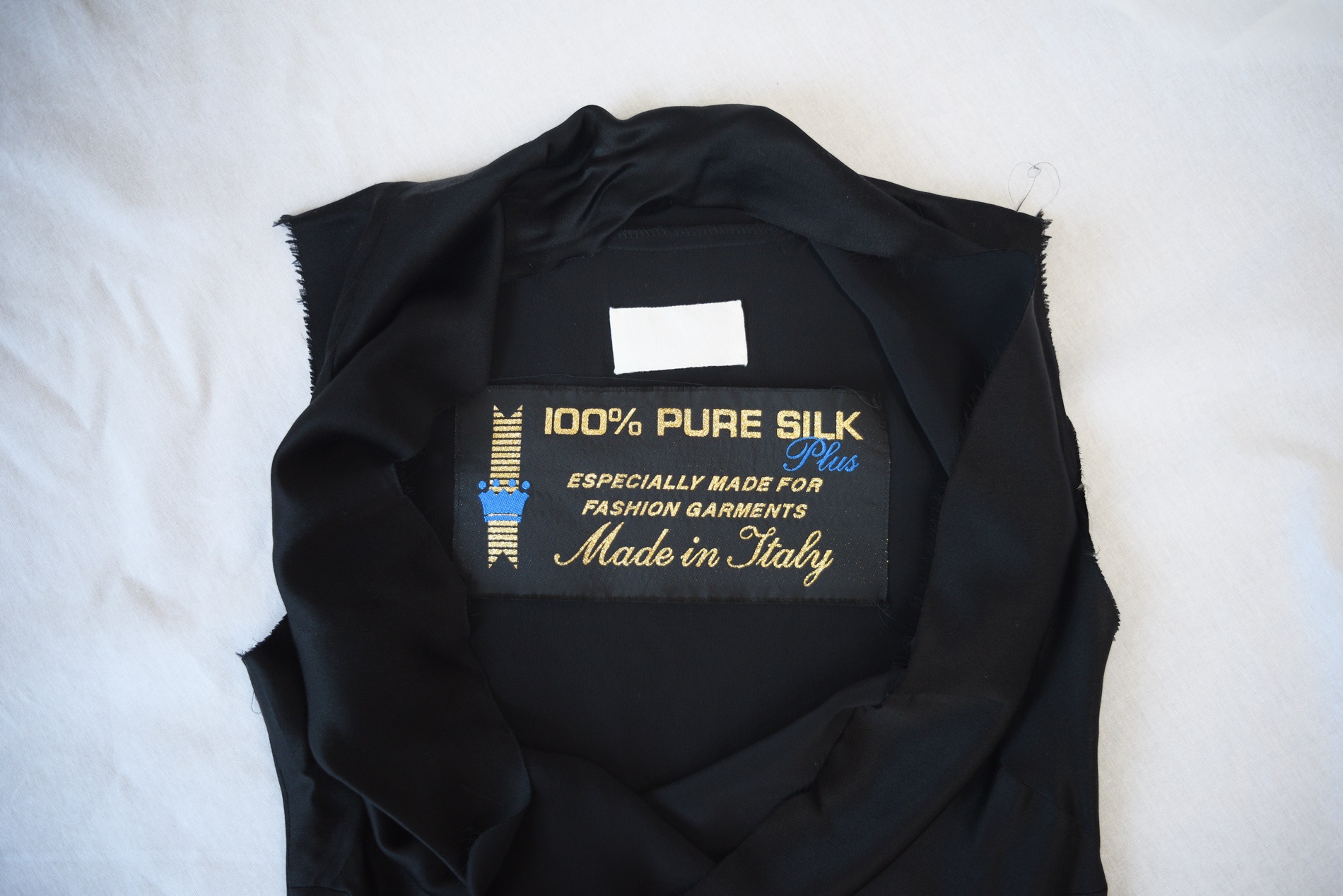 Martin Margiela 1 PURE SILK SLEEVELESS ONE PIECE - cagicacoo