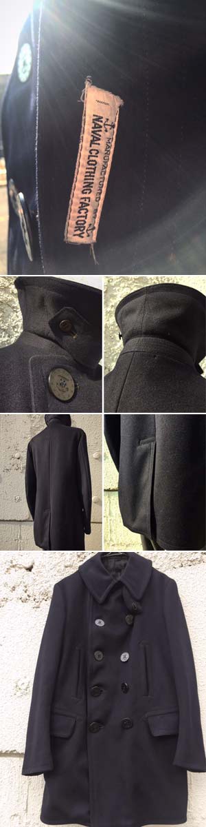 EARLY 1900's 〜 1910's US-NAVY / “ 13 STAR PEA-COAT ( 13スター