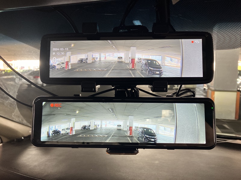 実機レビュー「ZDR048」の評価 コムテックから第二世代のスマートミラー