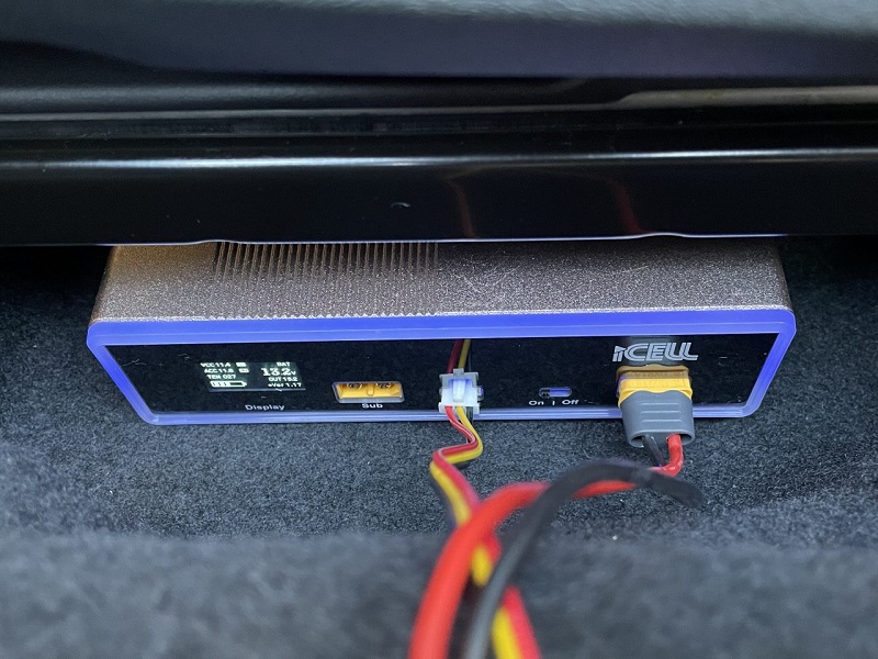 2年保証のドラレコ駐車監視用バッテリー iCELL「B12AP」