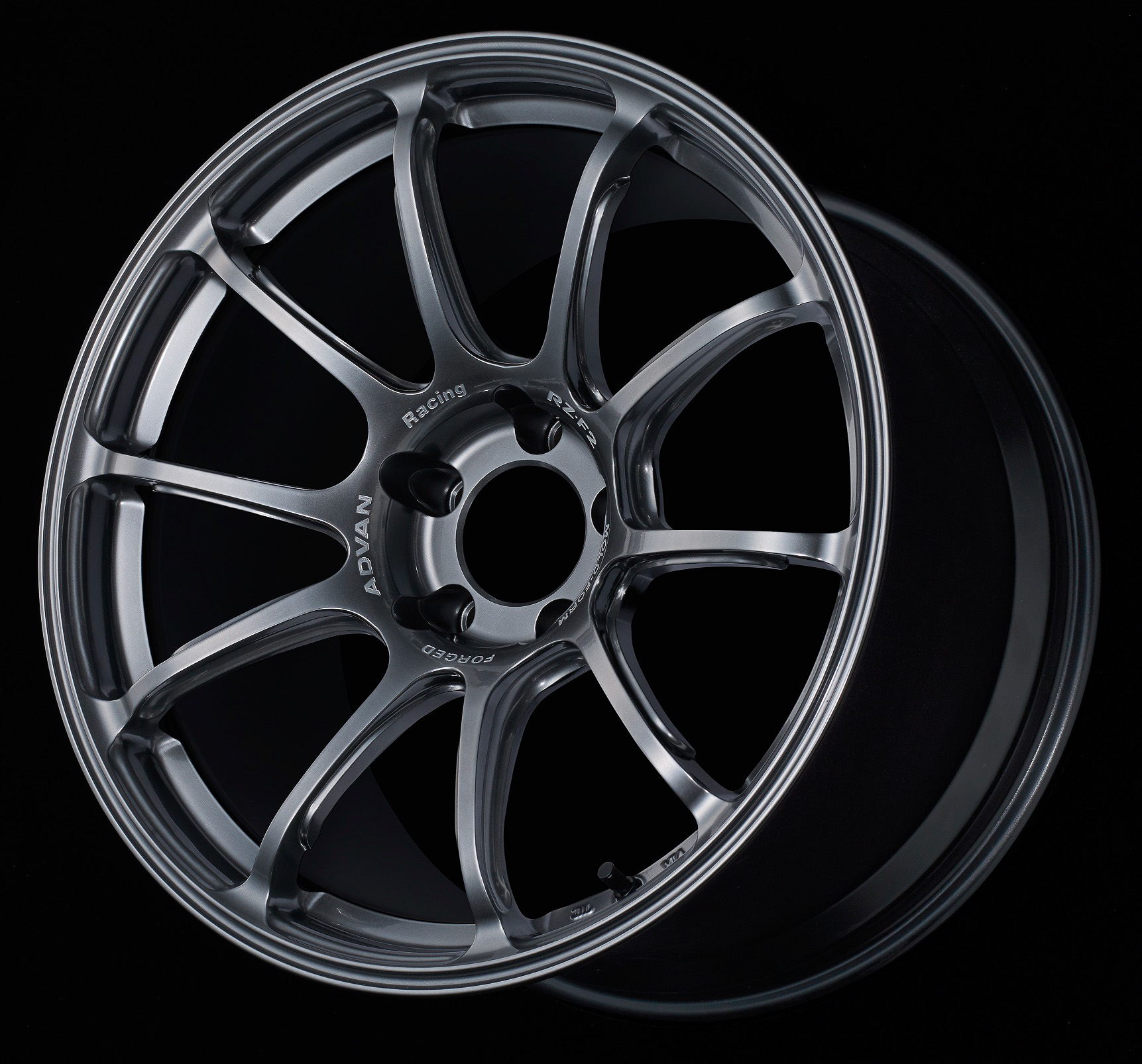横浜ゴム、鍛造1ピースホイール「ADVAN Racing RZ-F2」。ツイン5本