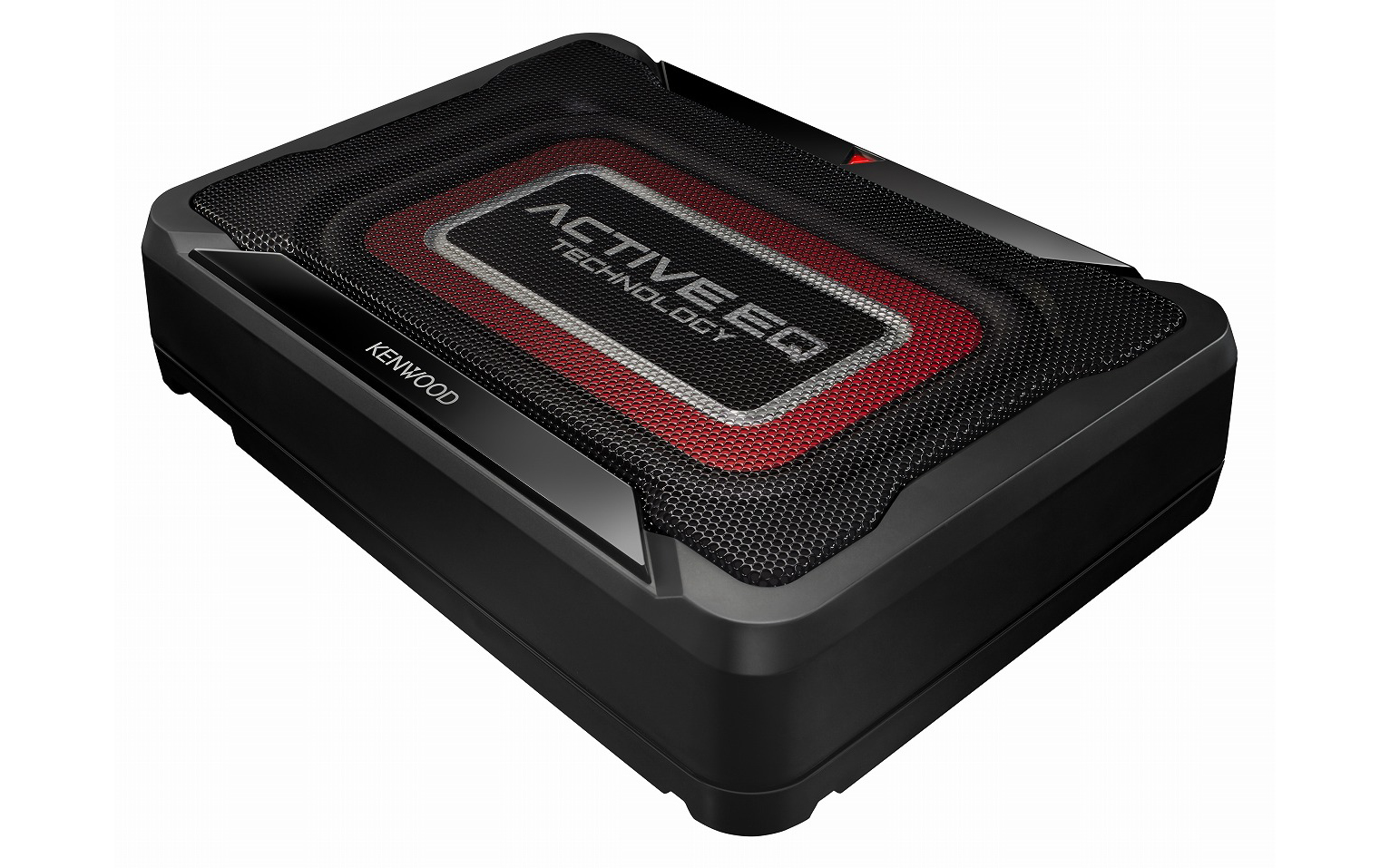 ケンウッド、車載用サブウーファー「KSC-SW12EQ」 3種類の重低音を