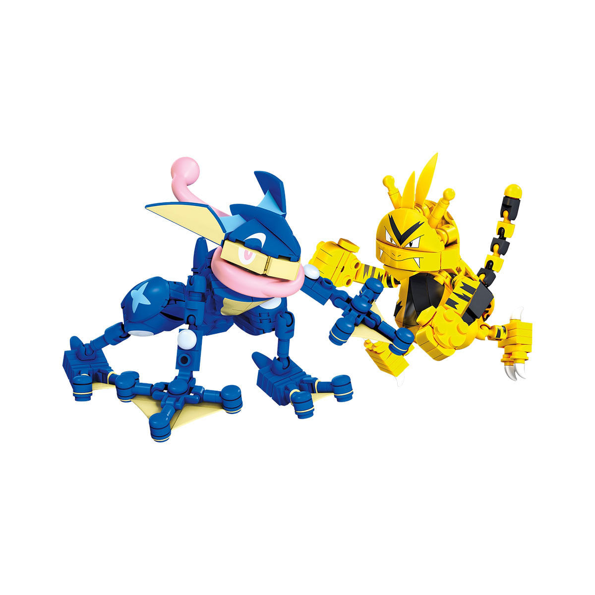 Blocos de Montar Mattel Pokemon Greninja Vs Electabuzz Mega