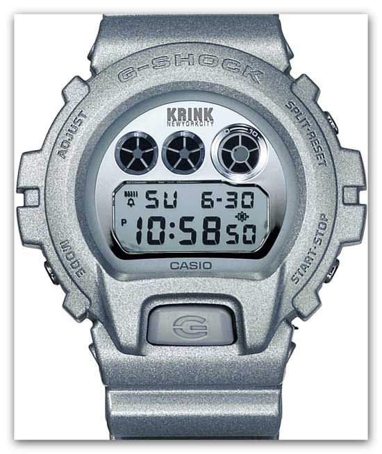 G-Shock x Krink DW6900KR-8 | CASIOBLOG