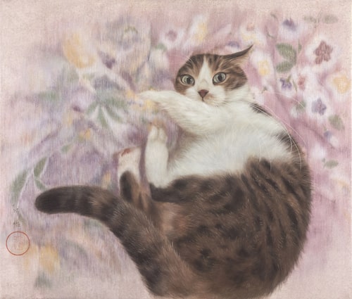 台湾で話題のネコ描き画家チン・ぺイイ氏の初画集が刊行＆個展も開催