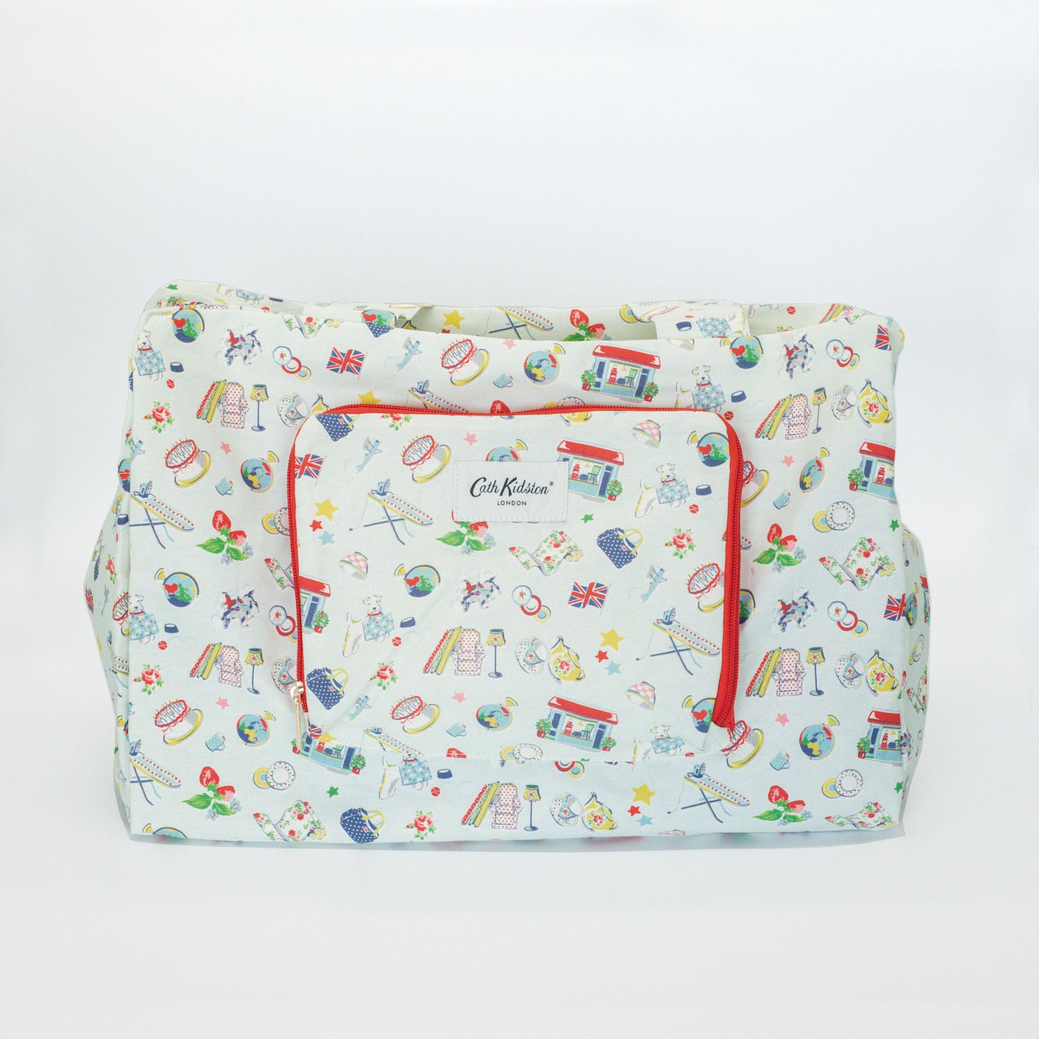 ポケッタブルキャリーオンバッグ Cath Icons | Cath Kidston 日本公式