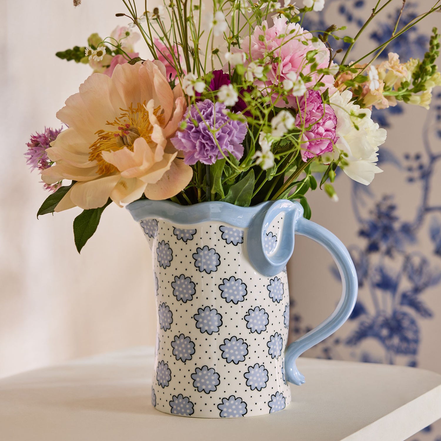 ボウ ジャグ フラワーベース | Cath Kidston 日本公式オンラインストア