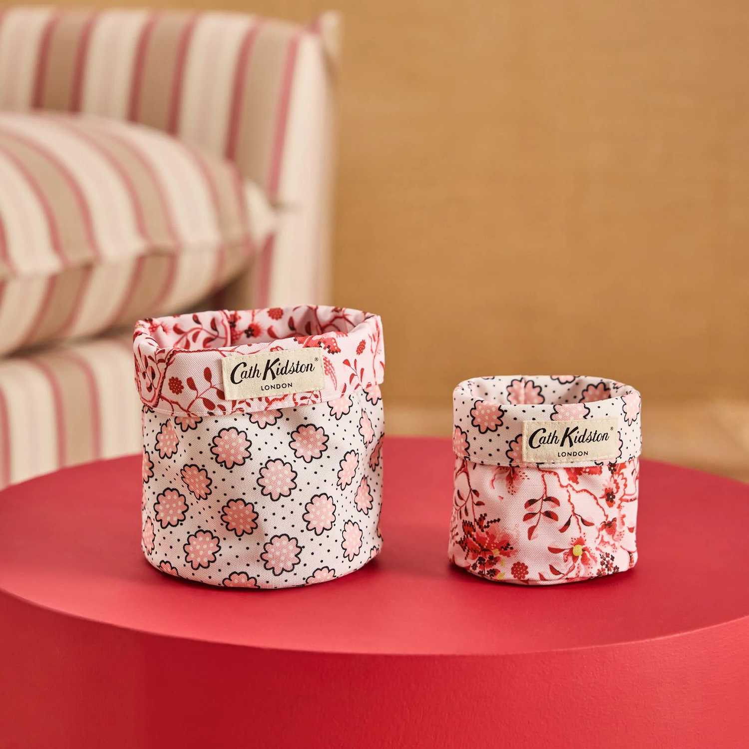 リバーシブル ストレージ 2個セット Posey spot / Mystery Floral