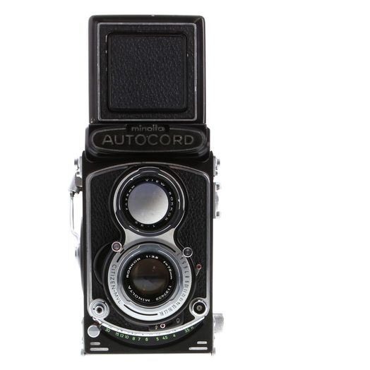 Minolta Autocord CDS with Citizen MVL, 75mm f/3.5 Rokkor Lens (CdS
