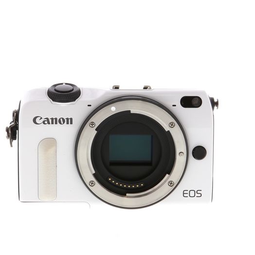 Canon EOS M2 Mirrorless Camera Body, White {18MP}