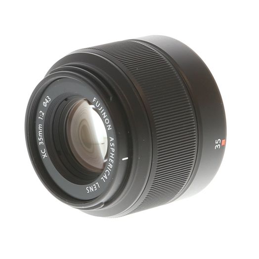 FUJIFILM XC 35mm f/2 Fujinon APS-C Lens for X-Mount, Black {43}