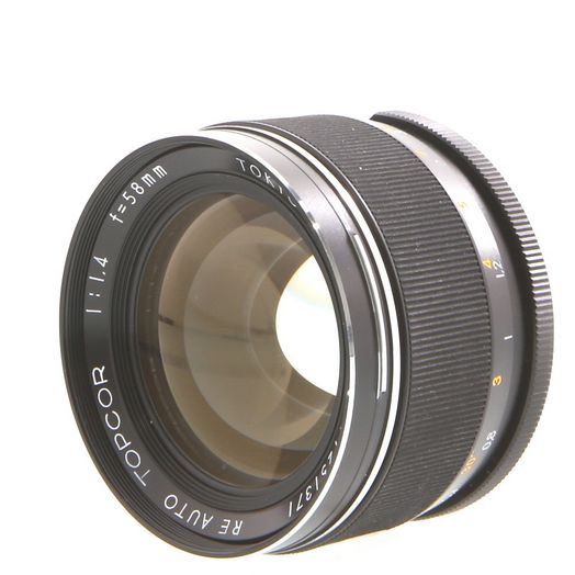 Topcon 58mm f/1.4 RE-Auto Topcor Lens {62}