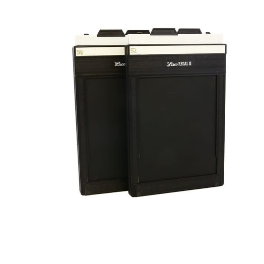 4X5 Lisco Regal II Sheet Film Holder, Plastic