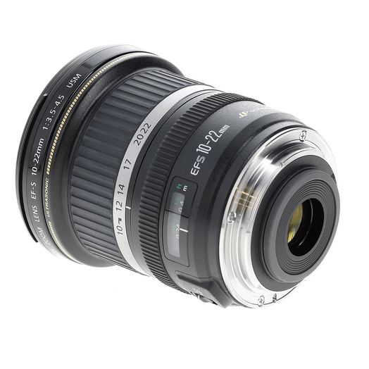 Canon EF-S 10-22mm f/3.5-4.5 USM Autofocus APS-C Lens, Black {77}
