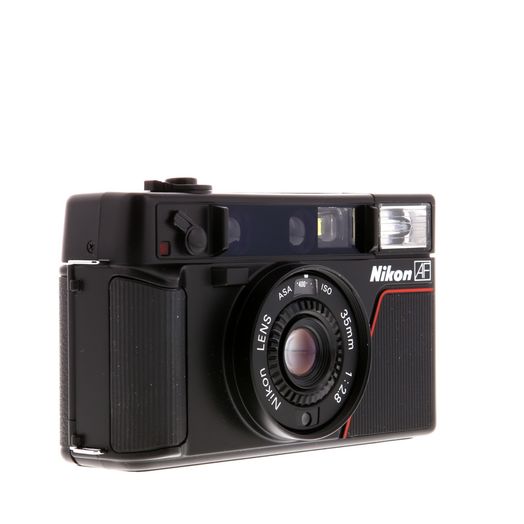 Nikon L35AF 35mm Camera with 35mm f/2.8 Lens, Black