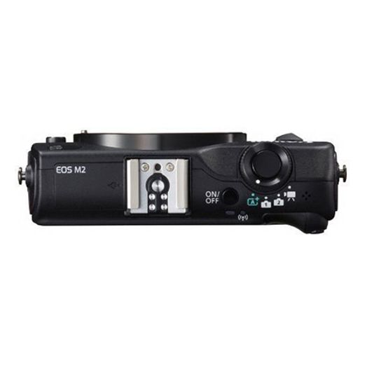 Canon EOS M2 Mirrorless Camera Body, Black {18MP}