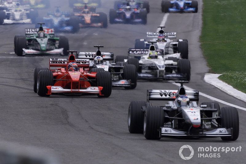 ハッキネンとシューマッハーが「最初から最後まで予選が如く攻めた