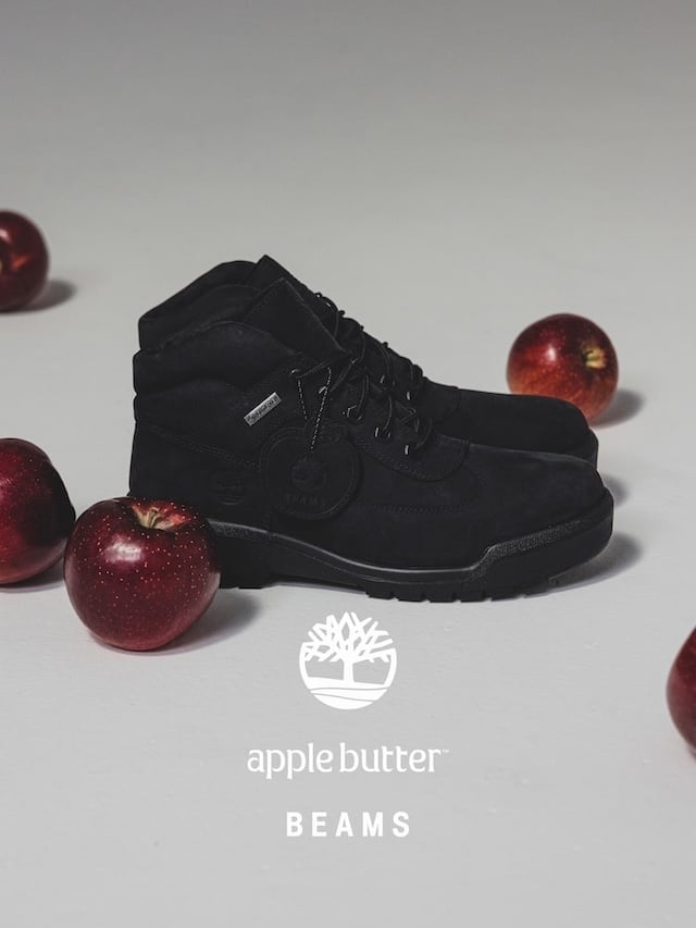 Timberland〉と〈APPLE BUTTER STORE〉と〈BEAMS〉。 トリプル