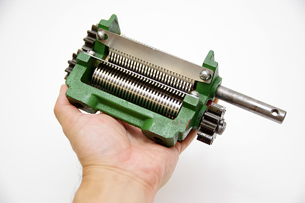 小野式製麺機 【2504-03】 説明書コピーあり 小野式製麺機 【2504-03