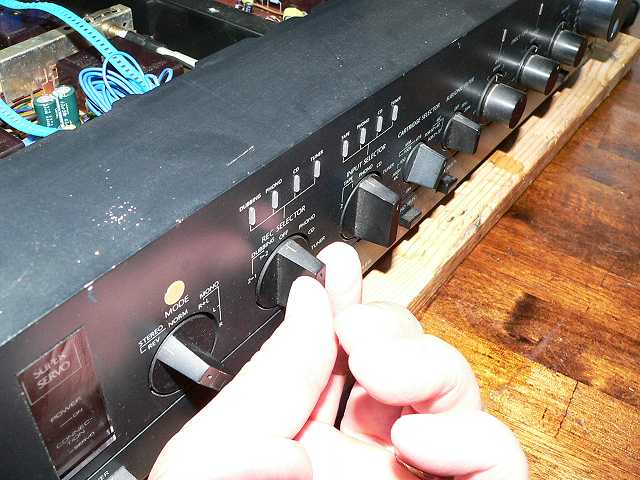 ONKYO Integra P-306RSの修理 -その2- - TomのブログⅡ