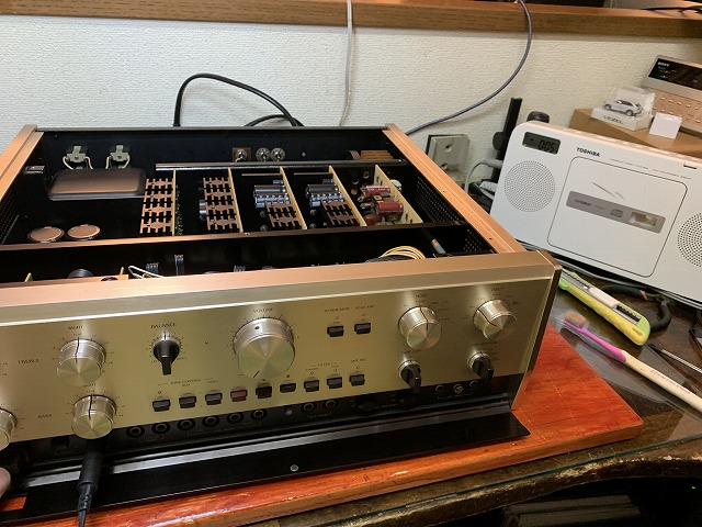 アキュフェーズ プリアンプ C-200Xの修理 ーその5ー - TomのブログⅡ