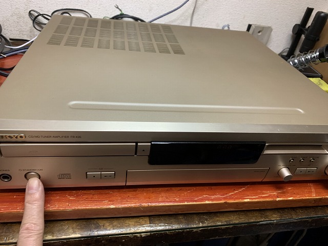 ONKYO CD/MD チューナアンプFR-435の修理 ーその1ー - TomのブログⅡ