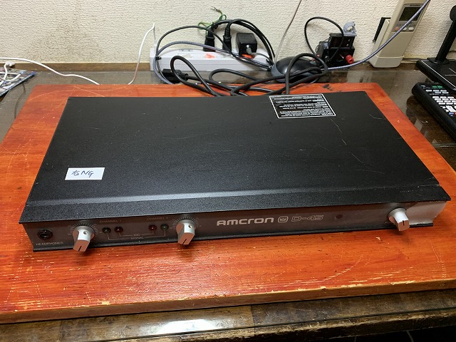 AMCRON （CROWN) パワーアンプ D-45の修理 ーその1ー - TomのブログⅡ