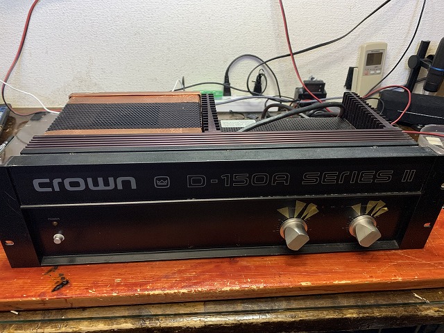 CROWN D-150Aの修理 ーその1ー - TomのブログⅡ