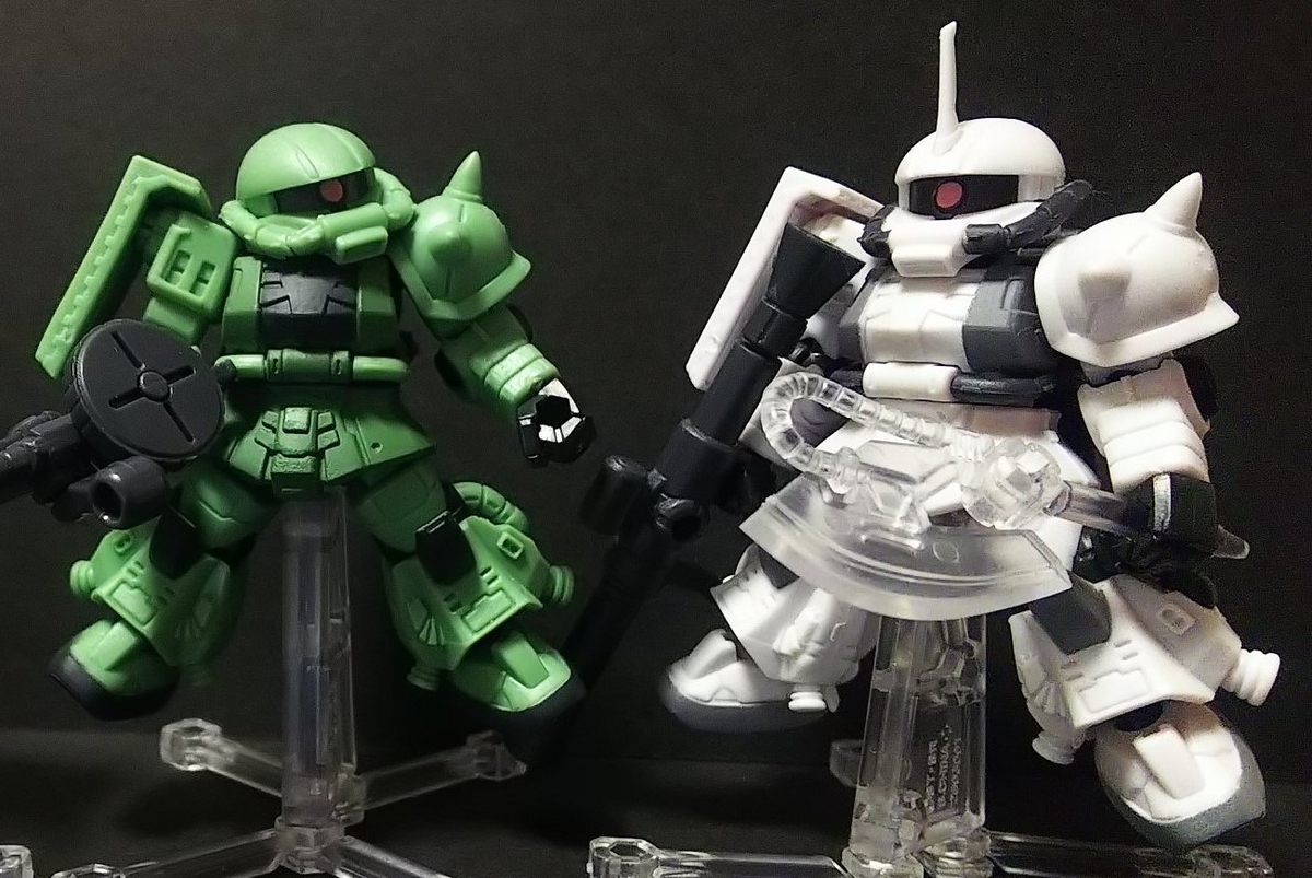 モビルスーツアンサンブル24 高機動型ザクⅡ シン・マツナガ専用機ザク