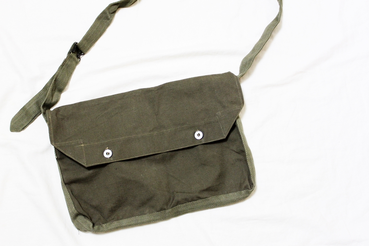 40s-50s FRENCH ARMY M38 BREAD BAG / ヴィンテージ フランス軍
