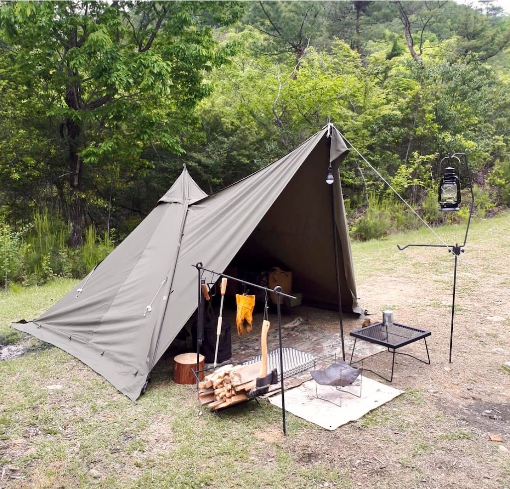 bundok ソロティピー1tc カーキ