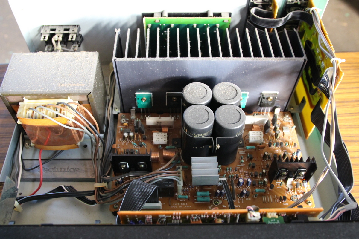 テクニクス SU-V80 プリメインアンプ 動作確認 - 音遊び～オーディオの