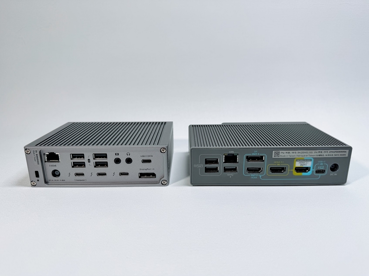 BenQ beCreatus DP1310 13 in 1 ハイブリッドドッキングステーション