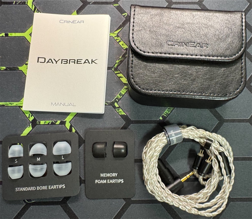 Crinear Daybreak - J'z audio Review ※主に中華イヤホンレビュー