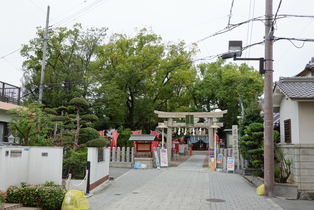 志紀長吉神社（大阪市平野区長吉長原） 葛城襲津彦が強き武将だった事