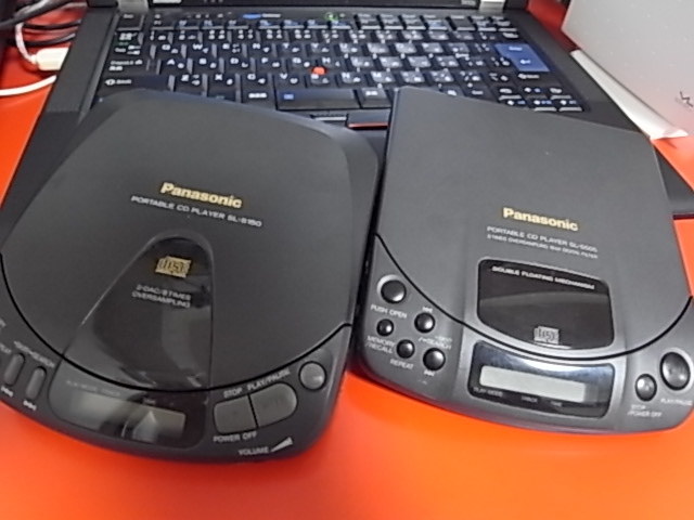Panasonic SL-S505 VS SL-S150 - 不器用貧乏メモ