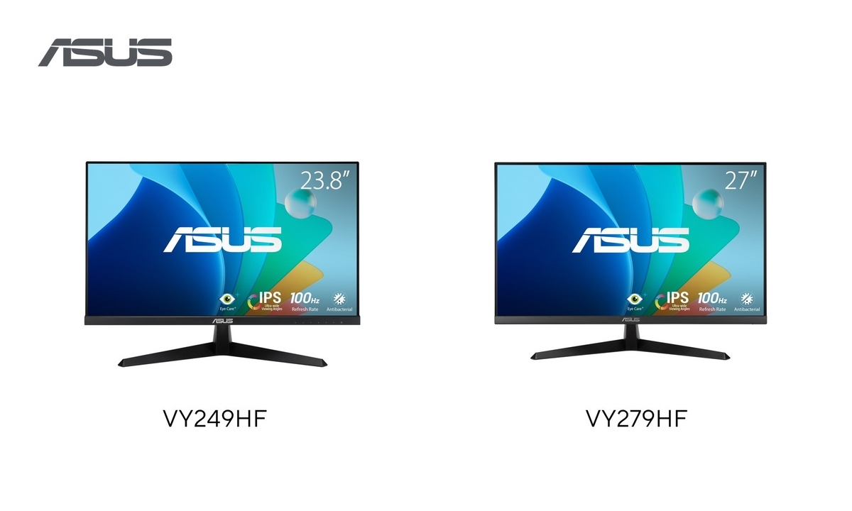 ASUS新発売「VY249HF」「VY279HF」液晶モニター – 100Hzリフレッシュ