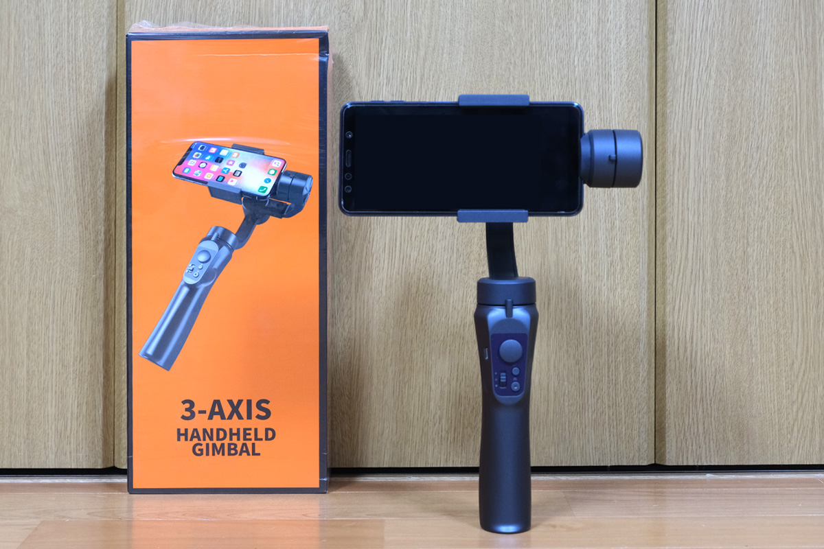 EKEN H4 ジンバル 専用ケース付き✨美品 EKEN H4 ジンバル 専用ケース