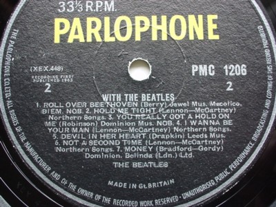 不思議なレーベル WITH THE BEATLES PMC1206 - shadow_pmcのブログ