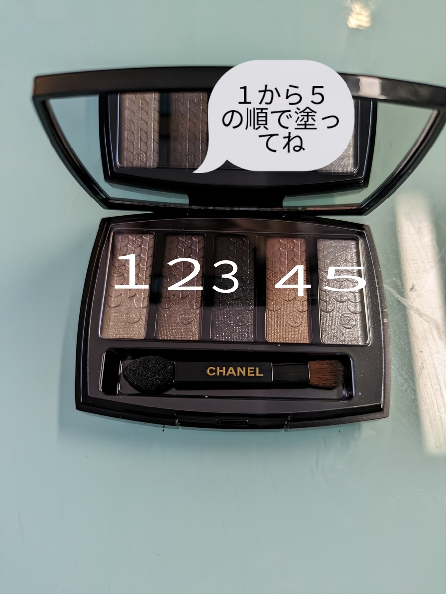 シャネルアイシャドウクリスマス2023年使い方とレビュー
