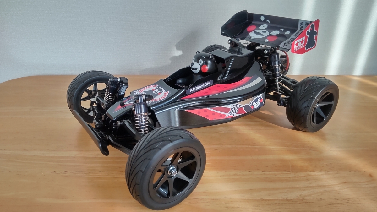 DT-02×サンドバイパー・くまモンver. さらなる進化を求めてホイールを