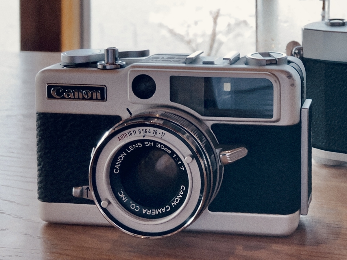 Canon Demi EE17 - 完全マニュアルで撮影できるハーフカメラを初心者に