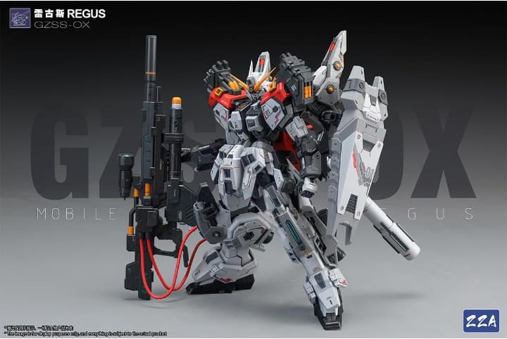 オリジナルロボット…？ガン◯ム度が高すぎる。グスの系譜 ZZA 1/100