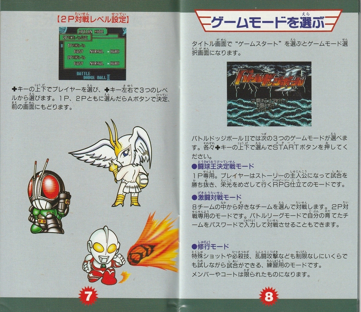 バトルドッジボールⅡ』1993年／スーパーファミコン - レトロゲームの