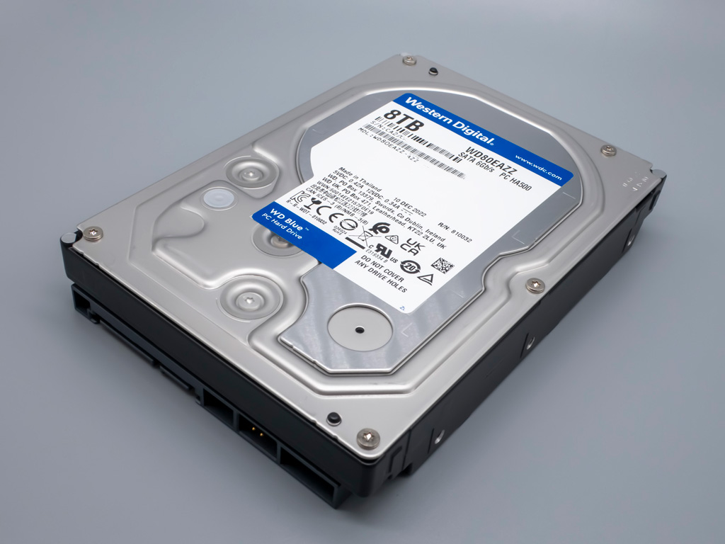 レビュー】真・コスパ最強のWestern Digital製《8TB HDD》を購入【CMR