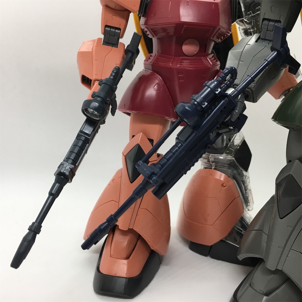 MG シャア専用ゲルググ Ver.2.0 プラスクリア外装 - Outer Rim