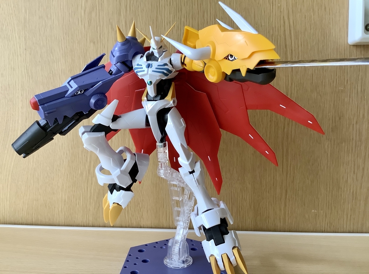 レビュー】フィギュアライズのAmplifiedのオメガモンを組み立ててみ